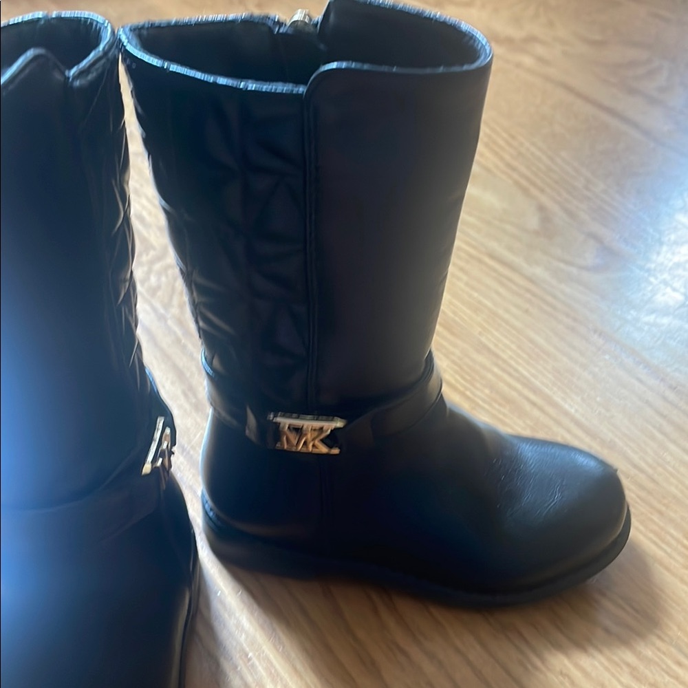 MICHAEL Michael Kors Black Kids Boots
